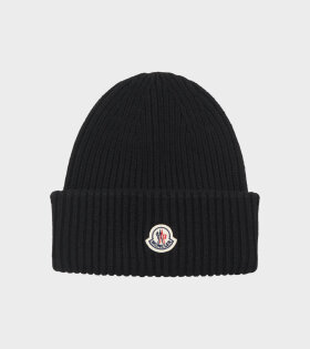 Heavy Knit Beanie Black