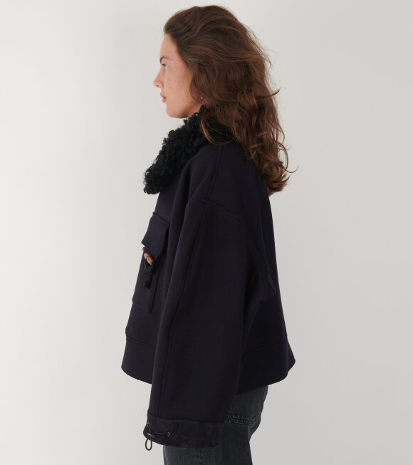 AF Agger - Hainsworth Wool Officer Jacket Navy