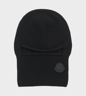 Wool Balaclava Black