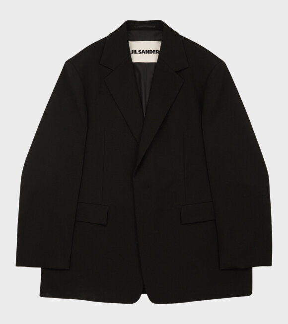 Jil Sander - Textured Wool Blazer Black