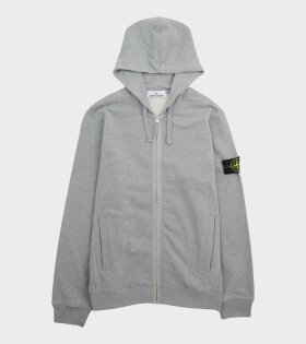 Zip Hoodie Light Grey