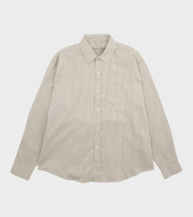 Executive Shirt Beige Check