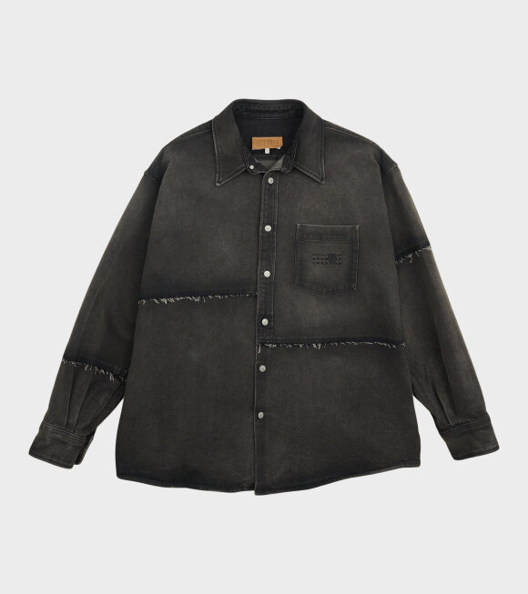 MM6 Maison Margiela - Denim Overshirt Washed Black