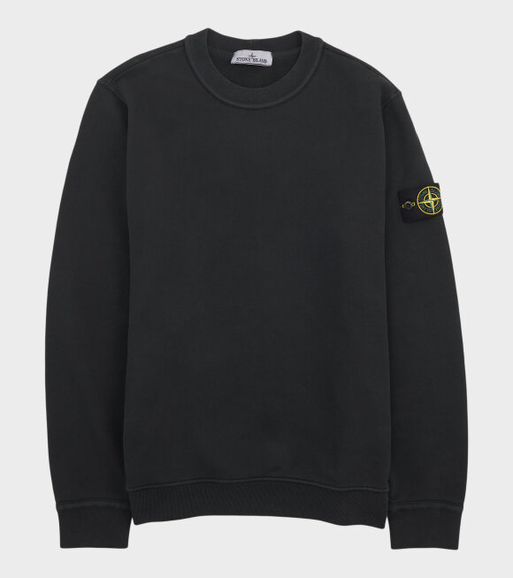 Stone Island - Patch Sweatshirt Washed Black