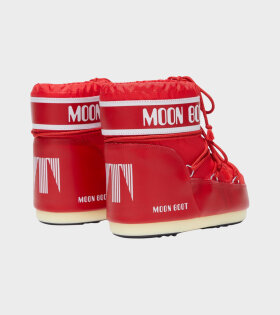 Moon Boot Icon Low Nylon Red