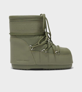 Moon Boot Icon Low Rubber Khaki