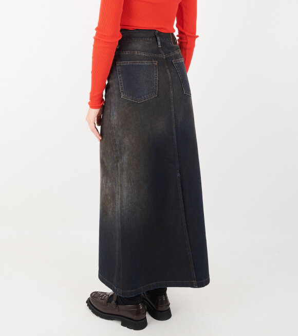 Acne Studios - Long Denim Skirt Dark Vintage Blue