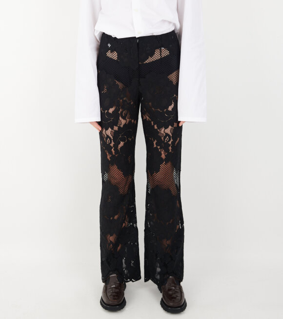 Mr. Larkin - Annie Signature Lace Pants Black