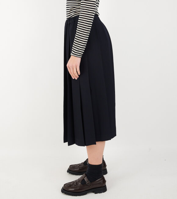 Comme des Garcons - Pleated Ladies Skirt Black