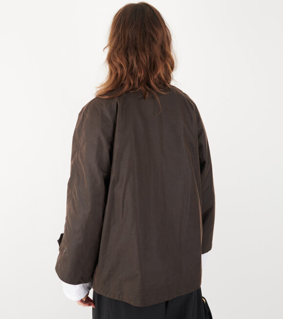 AF Agger - Oilskin Mac Jacket Brown 