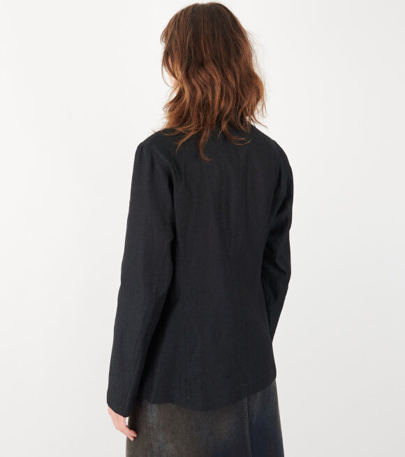 Our Legacy - Sweep Blazer Draping Black Canvas