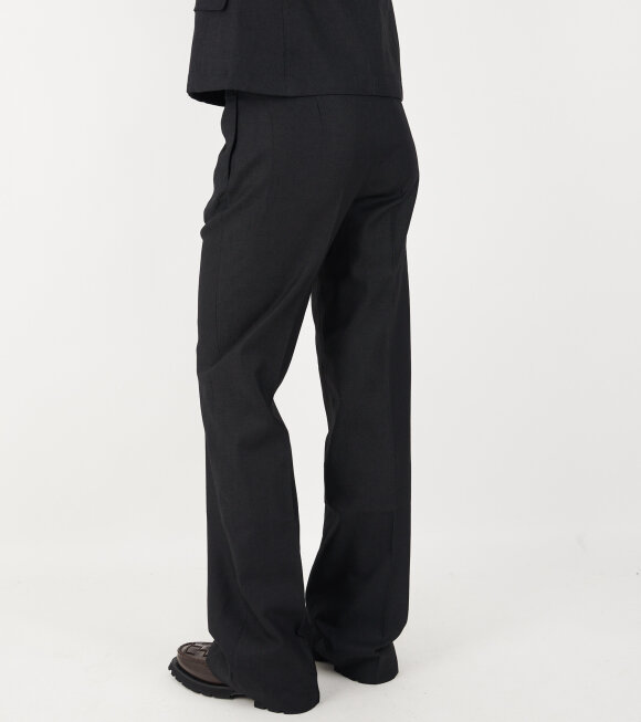 Our Legacy - Hip Trouser Draping Black Canvas