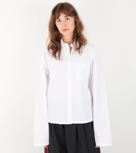 RIER - Poplin Shirt White