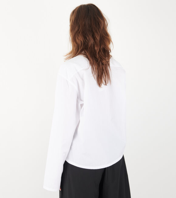 RIER - Poplin Shirt White