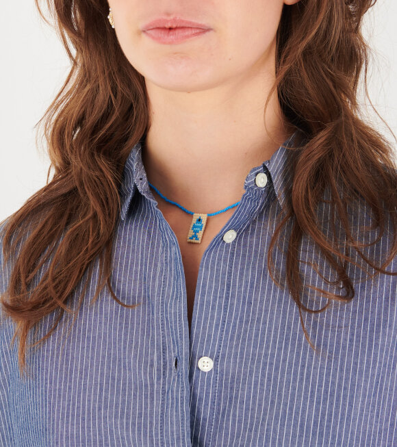 Anni Lu - Gone Fishing Necklace Blue 