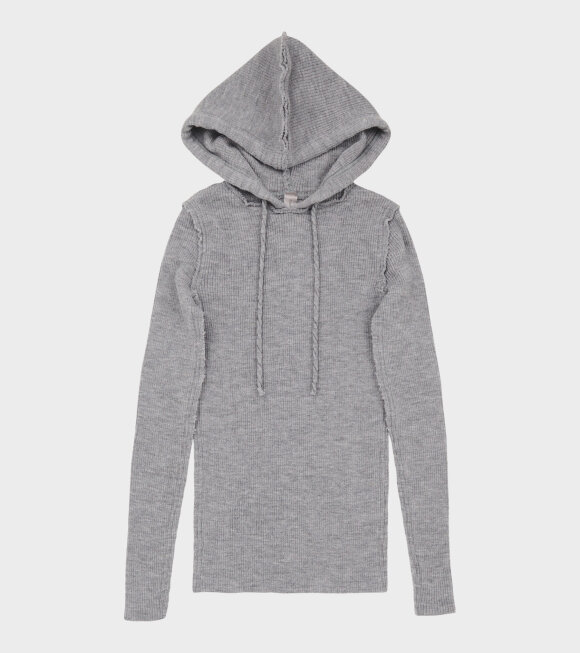 Gudrun & Gudrun - Brim Hoodie Light Grey