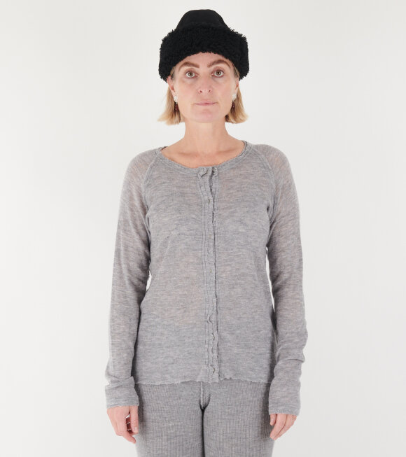 Gudrun & Gudrun - Beinta Cardigan Light Grey