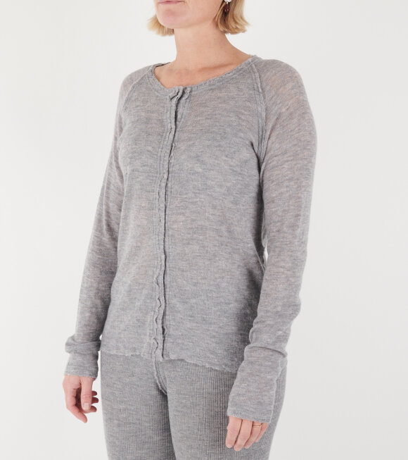 Gudrun & Gudrun - Beinta Cardigan Light Grey