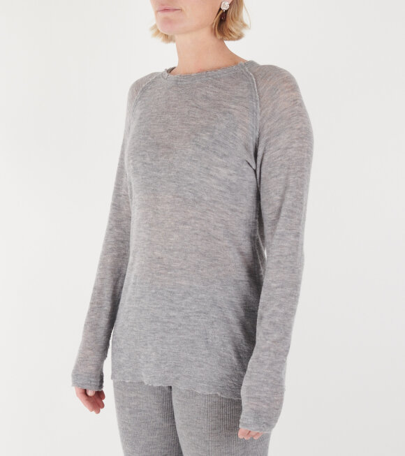 Gudrun & Gudrun - Barba Blouse Light Grey