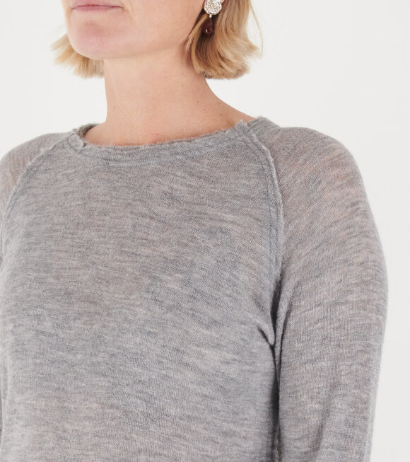 Gudrun & Gudrun - Barba Blouse Light Grey