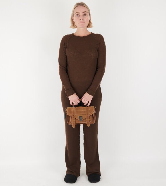 Gudrun & Gudrun - Barba Blouse Chocolate