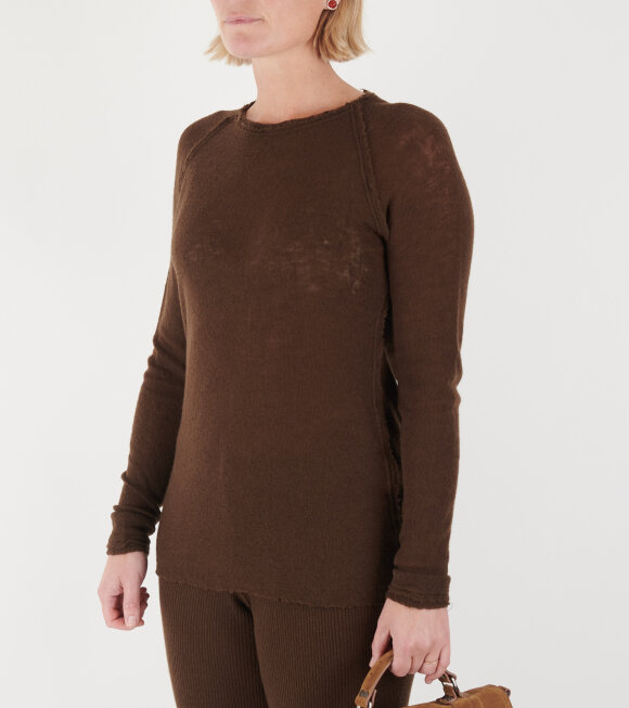 Gudrun & Gudrun - Barba Blouse Chocolate