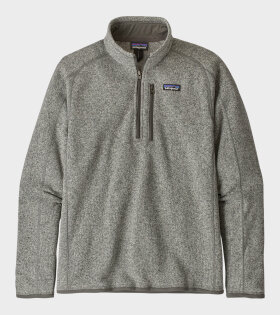 M's Better Sweater 1/4 Zip Fleece Stonewash