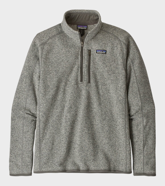 Patagonia - M's Better Sweater 1/4 Zip Fleece Stonewash