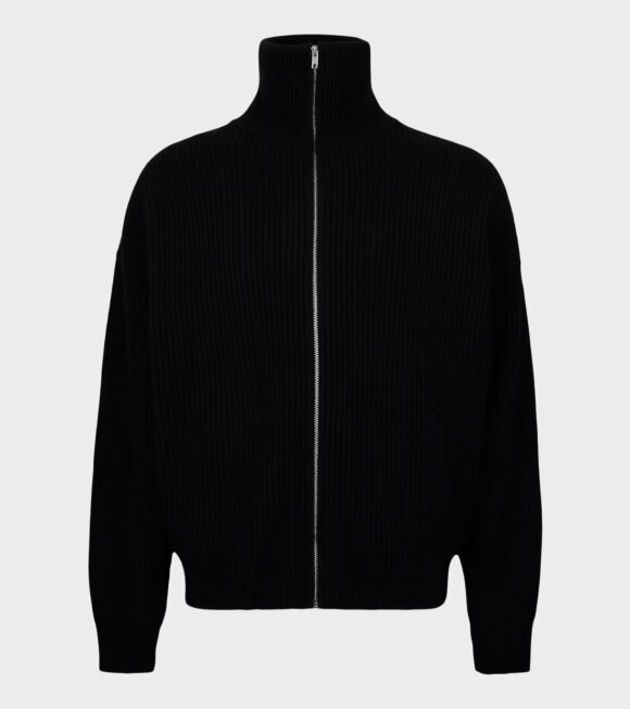 66 North - Vonarstræti Zip Sweater Black