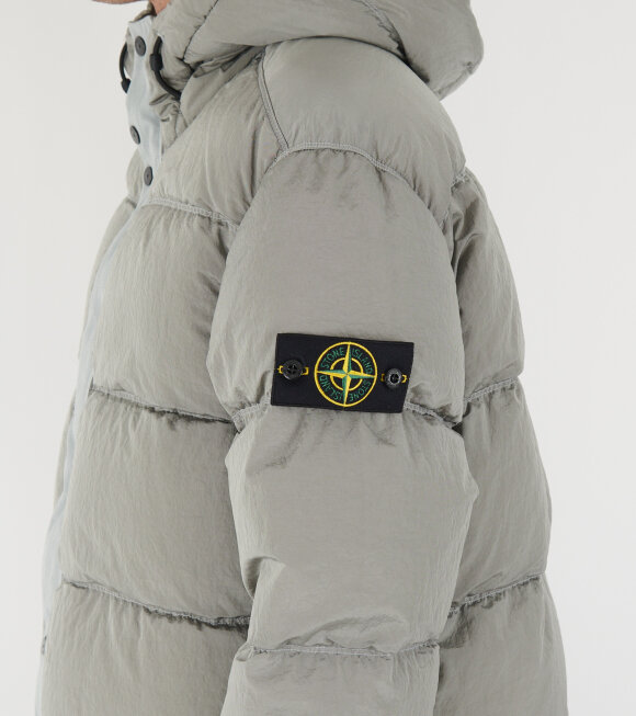 Stone Island - Econyl Nylon Down Jacket Grey