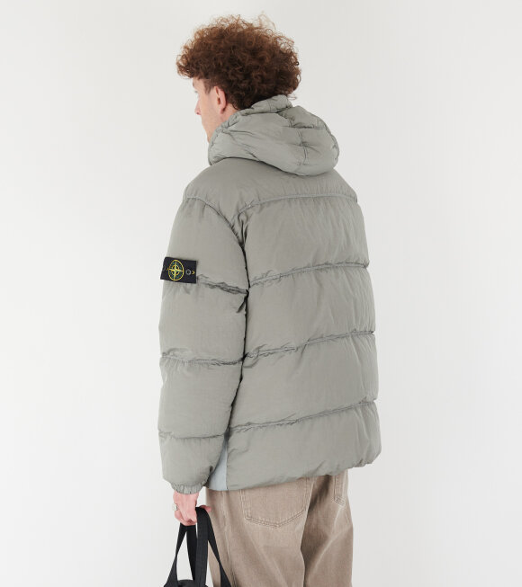 Stone Island - Econyl Nylon Down Jacket Grey