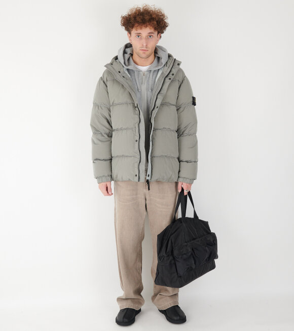 Stone Island - Econyl Nylon Down Jacket Grey