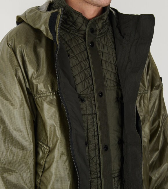 Stone Island - Glass Cover-TC Jacket Army Green