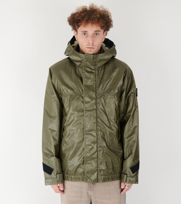 Stone Island - Glass Cover-TC Jacket Army Green