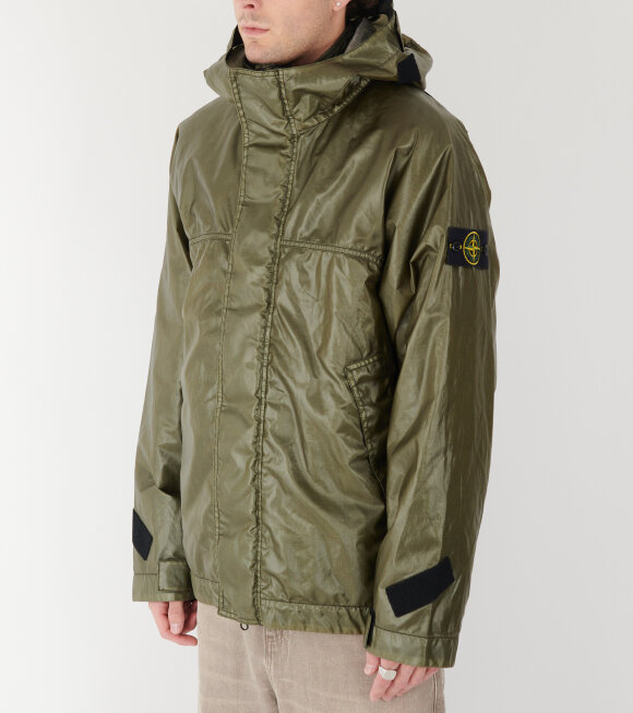 Stone Island - Glass Cover-TC Jacket Army Green