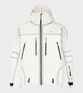 Aegissida Shell Jacket White Lamb