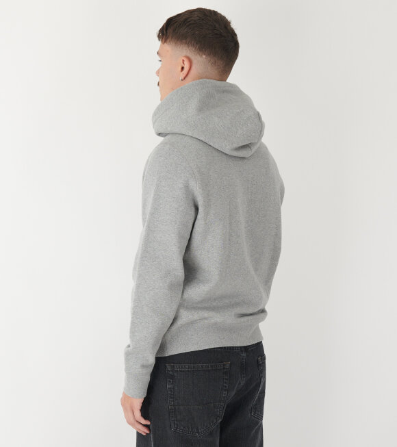 Moncler - Relaxed Hoodie Zip Up Grey 