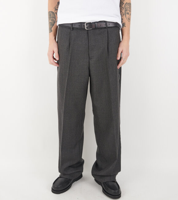 Mfpen - Service Trousers Dark Grey Twist