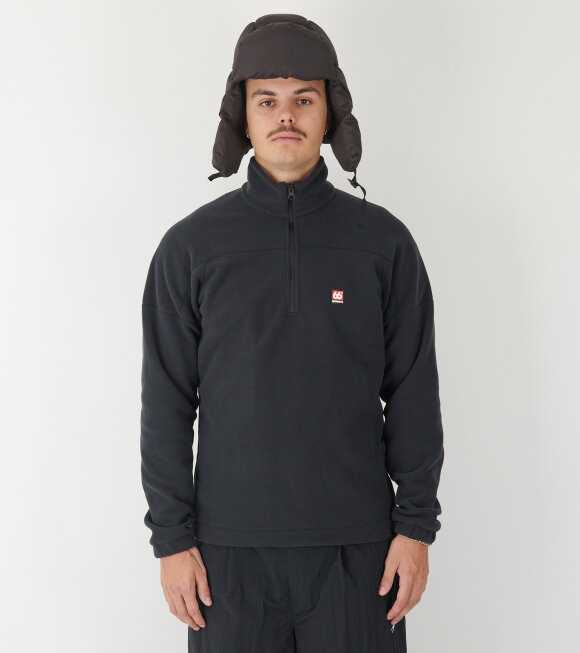 66 North - Esja Fleece Zip Neck Black