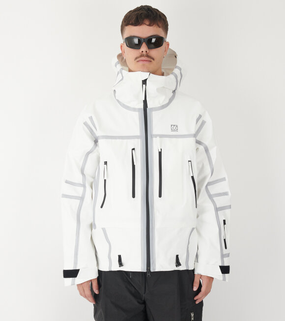 66 North - Aegissida Shell Jacket White Lamb