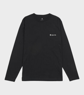 Onepoint Logo L/S T-shirt Black