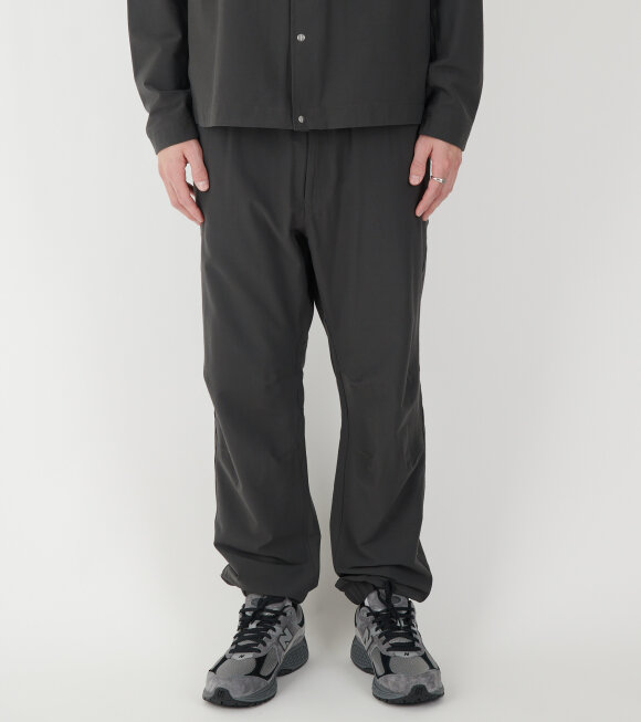 Stone Island - Stellina Wool Trackpants Dark Grey