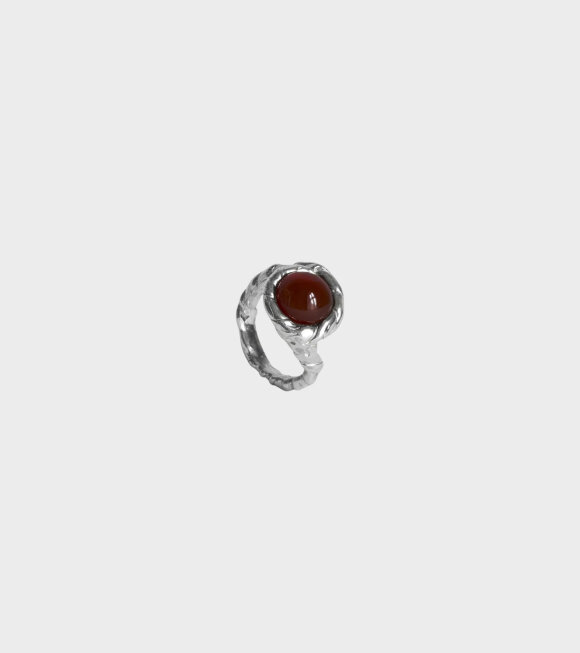 Corali - Lago Carnelian Ring Silver