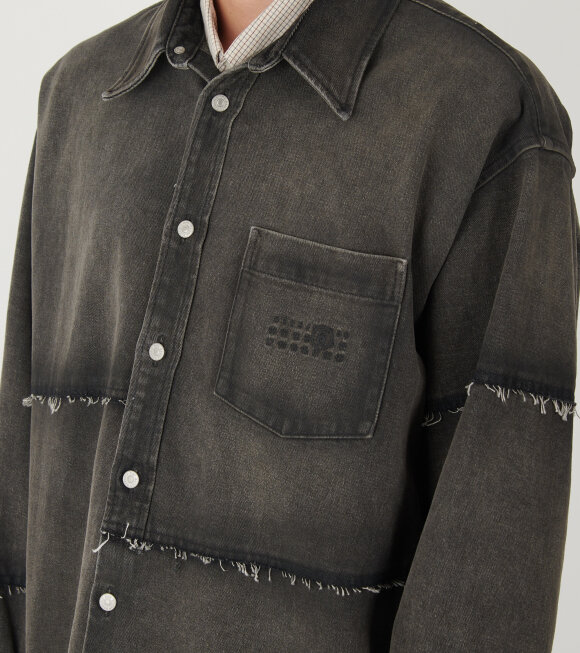 MM6 Maison Margiela - Denim Overshirt Washed Black