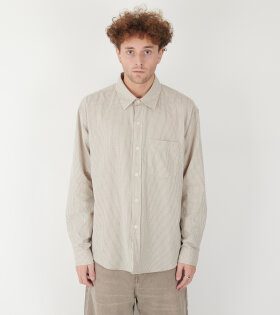 Executive Shirt Beige Check