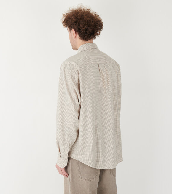 Mfpen - Executive Shirt Beige Check