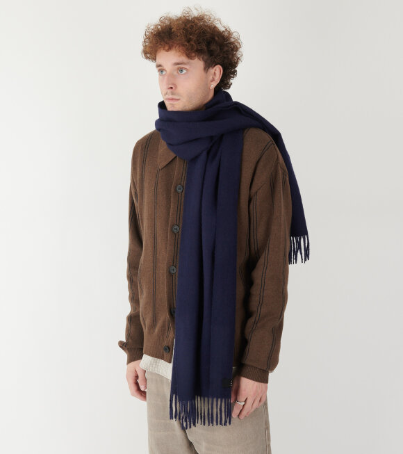 Mfpen - Formal Cardigan Light Brown Stripe