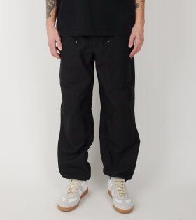 Canvas Trackpants Black