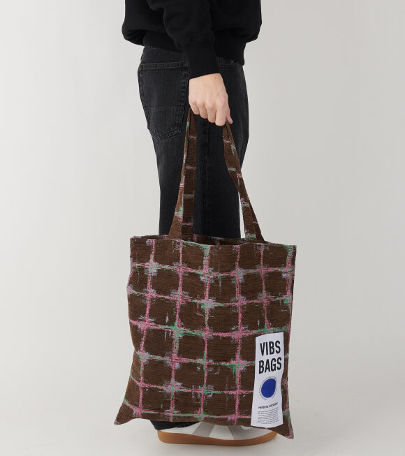 Henrik Vibskov - Vibs Upcycled Tote Bag Brown