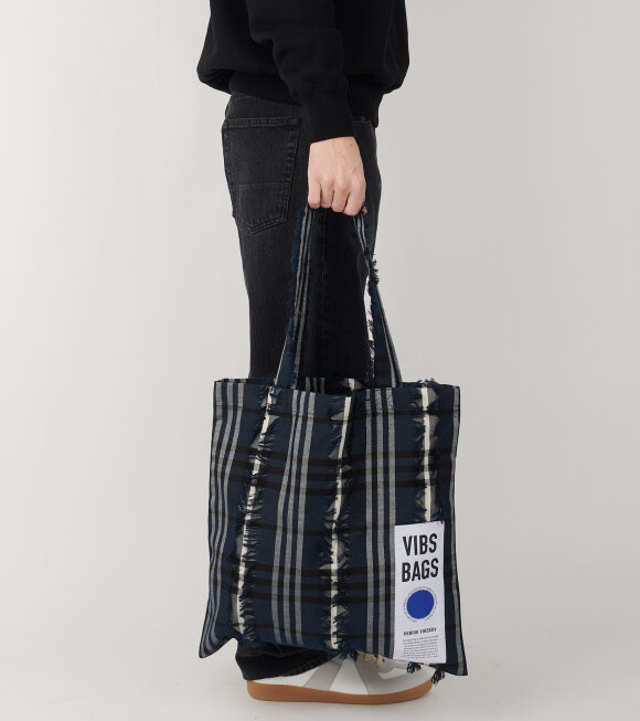 Henrik Vibskov - Vibs Upcycled Tote Bag Blue